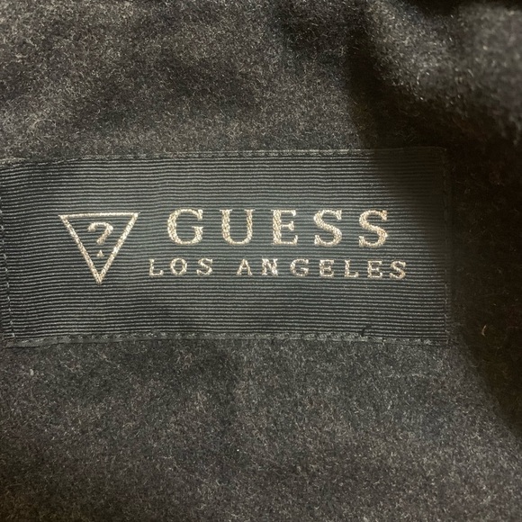 Guess wool blend pea coat, size M - Picture 4 of 8